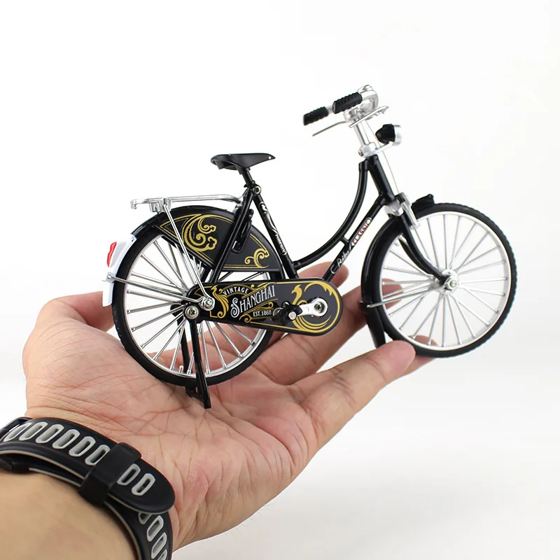 

1:10 Mini Retro Mountain Bike Nostalgic Fingertip Model Toy Bicycle Ornament Adult Simulation Collection Gifts Toys for children