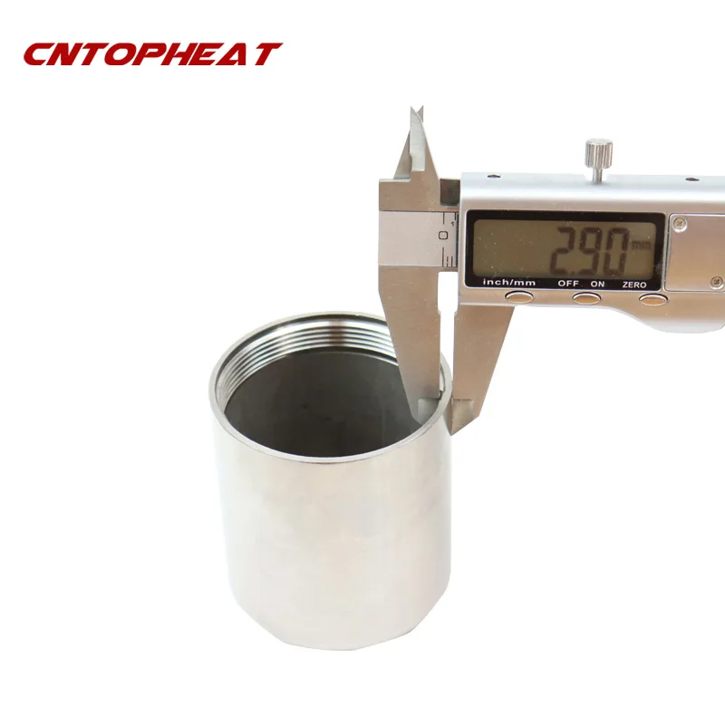 Calentador de agua de inmersión de acero inoxidable para elaboración/destilación, elemento calefactor de 220v, 3.5kw, 2 ", abrazadera triple (OD64)