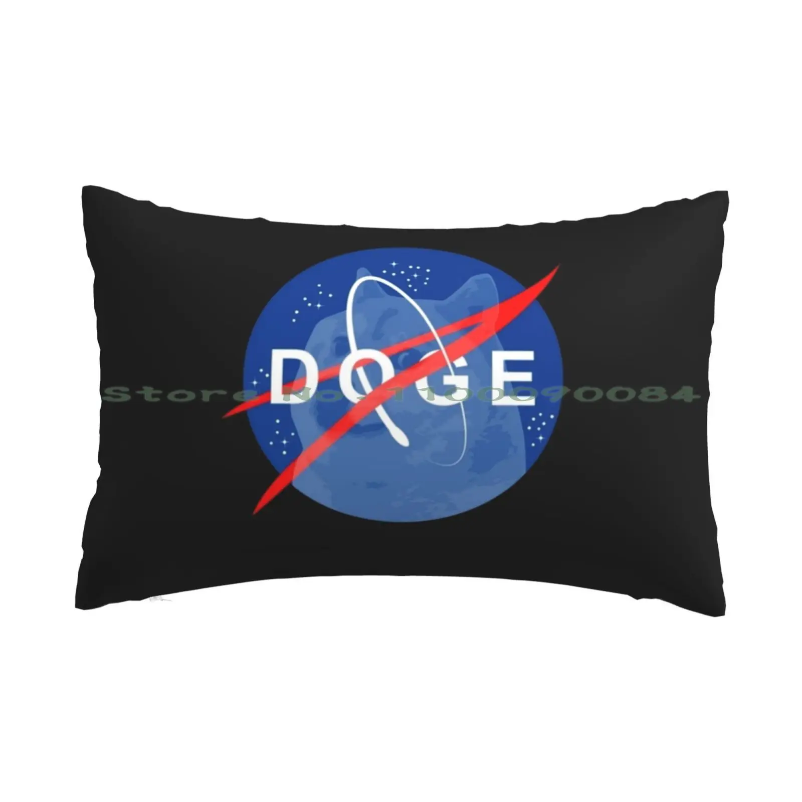 See You On The Moon Dogecoin Pillow Case 20x30 50*75 Sofa Bedroom Hamza Saucegod Red Font Graph Dragon Rouge Manga Anime 140