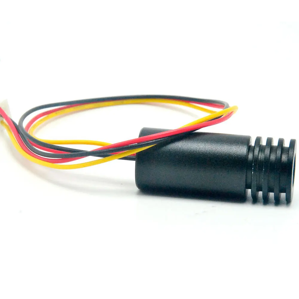 Módulo de punto láser infrarrojo, dispositivo con TTL 0-15KHz, 18x45mm, 5VDC, 980nm, 30mW