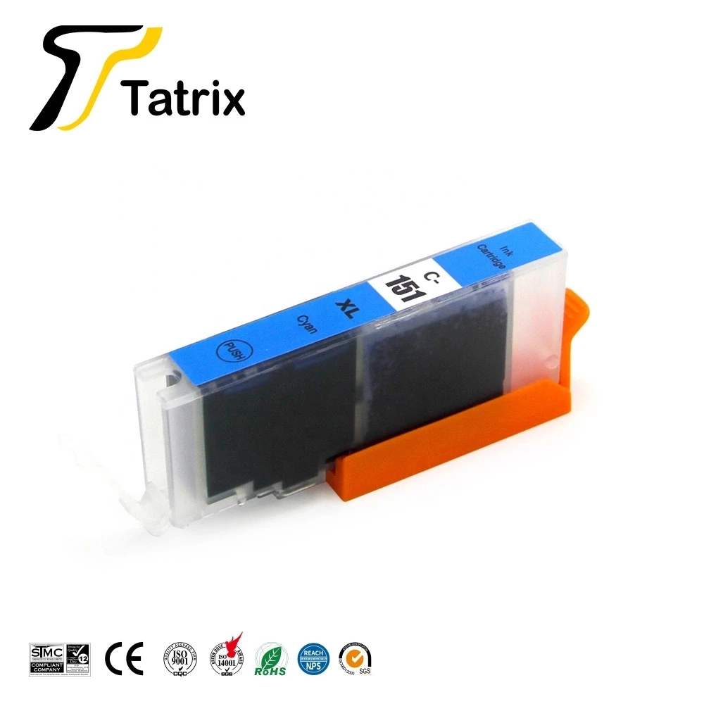 Tatrix For Canon PGI 150XL CLI 151XL PGI150 CLI151 Compatible Ink Cartridge PIXMA MG6310/PIXMA MG7110/MG7510/Ip8710 Printer view 6