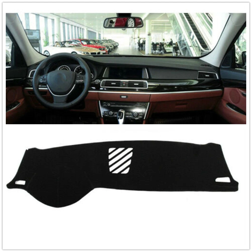 

Front Dashboard Cover Carpet For BMW 5 Series GT Model 2010-2015 Black Car Dash Board Heat Proof Mat Sun Shield Pad Shade Strip