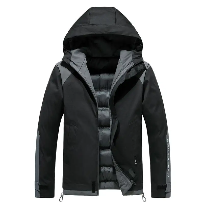 

2021 New Autumn and Winter Men's Cotton-Padded Jacket Casual Cotton-Padded Jacket Men's Clothing Cotton-Padded Jacket Hooded Men