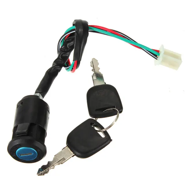 Ignition Switch Key for Suzuki Motorcycle ATVs Dirt Bike 90cc 110cc 50cc 70cc 90cc  110cc 150cc 250cc Kazuma Tank Roketa SUNL