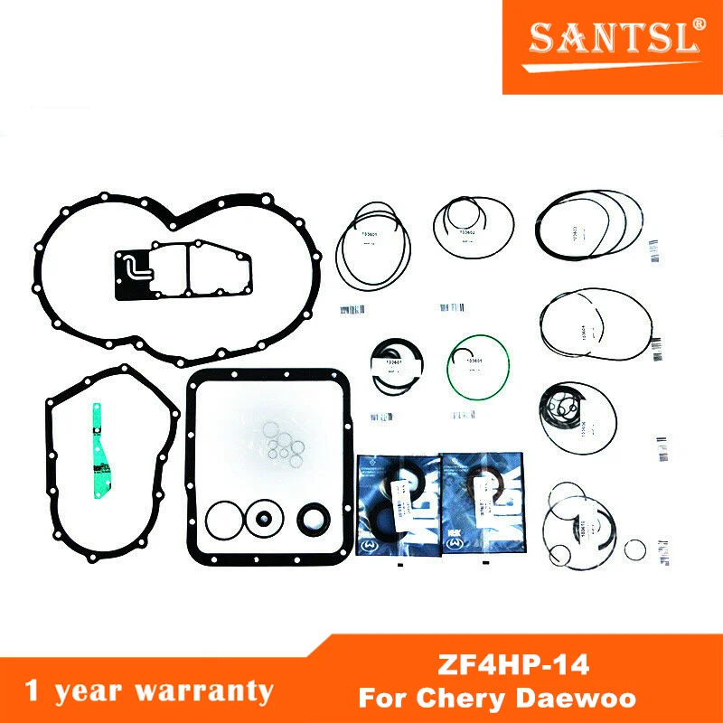 ZF4HP-14  4HP14 Auto Transmission Overhaul Kit Gaskets Seals Kit For Chery Daewoo 1986-1994 Car Accessories Transnation