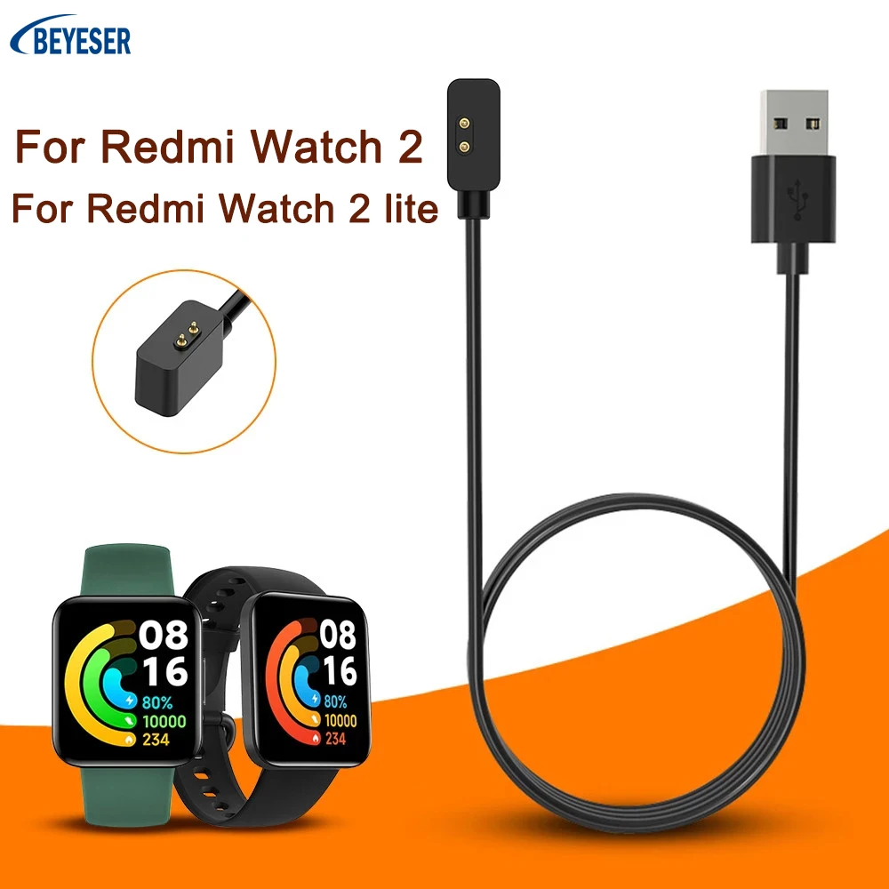 BEYESER 55CM 1M For Redmi Watch2 Smartwatch Charger Adapter Fast Charging for Watch 2 lite Usb Cable Charger Top Quality New