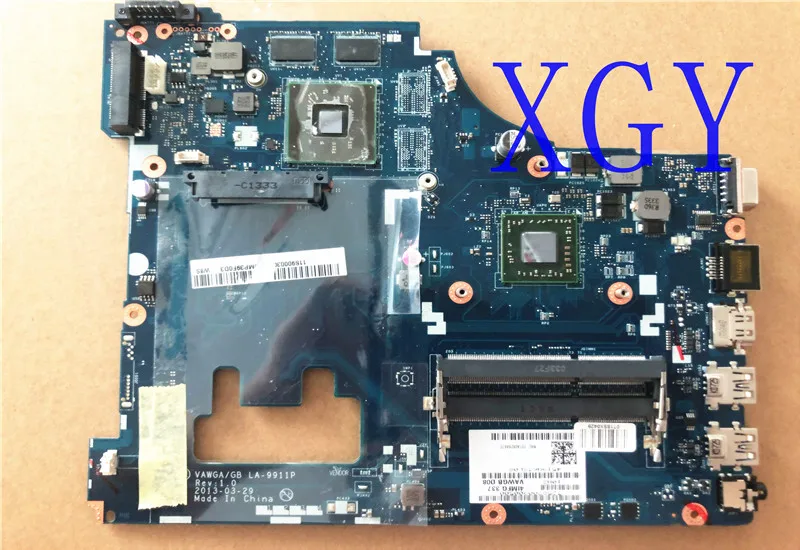 Original For Lenovo G505  Laptop Motherboard LA-9911P CPU A6-5200 GPU 2G DDR3 Integrated 100% Test Work