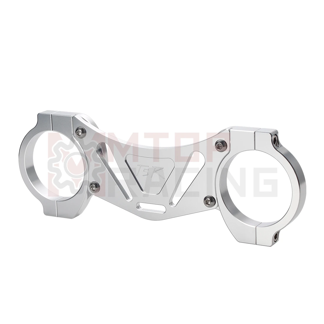 Motorcycle CNC Front Fork Stabilizer Brace For Kawasaki ZR400C Zephyr 1989-1996 Silver Fork Bracket 1990 1991 92 1993 1994 1995