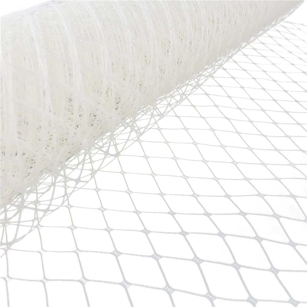 45CM Breite Russische Verschleierung Hut Birdcage Schleier Netting Mesh Stoff Für Mode Trim Netting DIY Haar Zubehör 10Yards/Lot