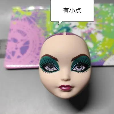 1/6 Makeup Doll Head Girl Dressing DIY Toy Parts Children Favor dongcheng san doubao