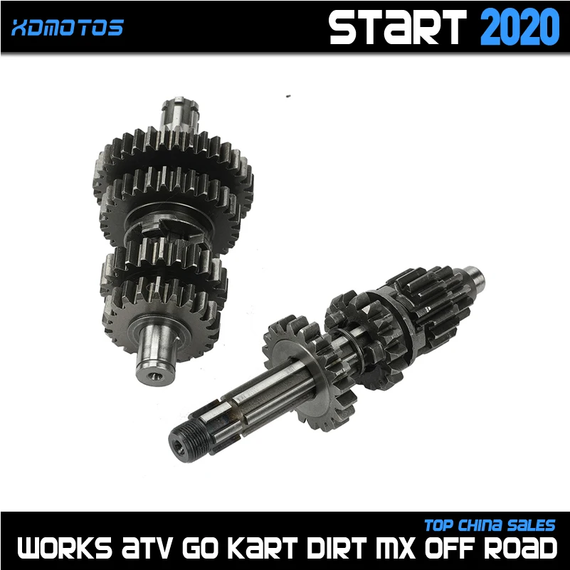 140cc 150cc 160cc Transmission Gear Box Main Counter Shaft Kit For YinXiang YX 140 150 160 Engine Dirt Pit Bike BSE KAYO SSR