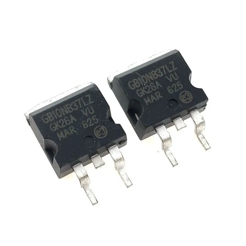 

10PCS/lot GB10NB37LZ 10NB37 TO-263 In Stock