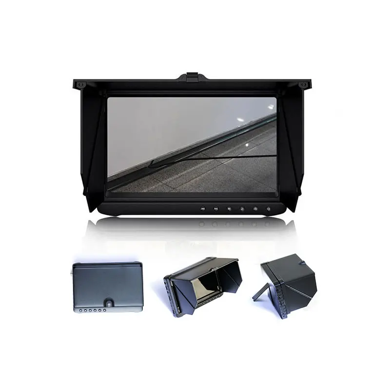 7inch DVR 10-100M Cable For Waterproof Bore Well Deep Water Inspection IP68 Wide Angle Video Camera Underwater Monitoring Kit