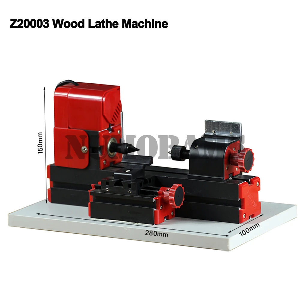 NUMOBAMS Z20002 24W، 20000rpm آلة مخرطة معدنية صغيرة