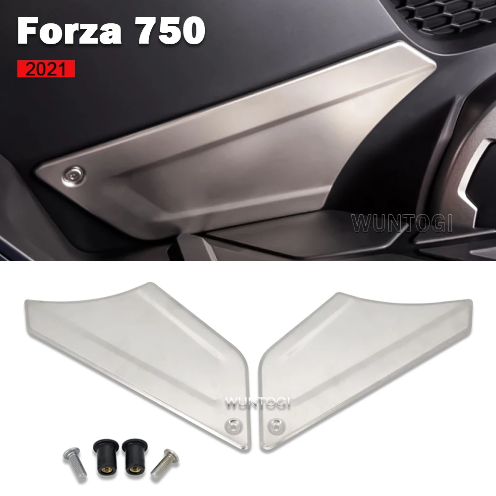 

For HONDA Forza 750 For forza750 2021-2022 Motorcycle Lateral Covers Guard Plate Front Foot Pad Side Protection Panel Cover