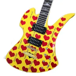 Handmade Irregular Shaped Electric Guitar, Custom Guitar, Gift to Friends