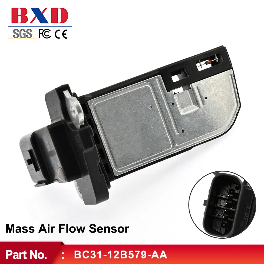 

Mass Air Flow Sensor Maf Sensor BC31-12B579-AA For Ford F250 F350 F450 F550 BC3112B579AA PBT-GF40