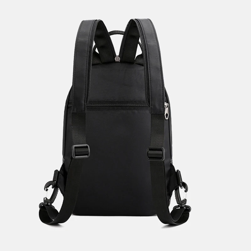 Männer Kleine Rucksack Rucksack Messenger Cross Body Brust Taschen Mehrzweck Military Reise Nylon Männlichen Mode Daypack Rucksack – Detail 23