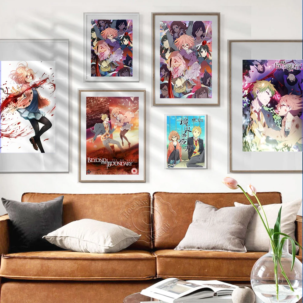 Anime Beyond The Boundary poster, Wall Stickers,  Beyond The Boundary Wall Decor, Anime Poster,  Wall Picture, Kids Room