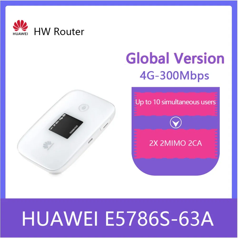 

Unlocked huawei E5786 E5786s-63a 4G WIFI Router 4G LTE CAT6 300Mbps mobile wifi PK E5770 E5885 E5787