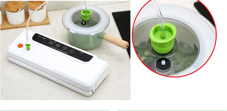 التجارية المنزلية متعددة الوظائف ماكينة سد الفراغات التلقائي الغذاء التوقف فراغ ختم باكر آلة تغليف بلاستيكية