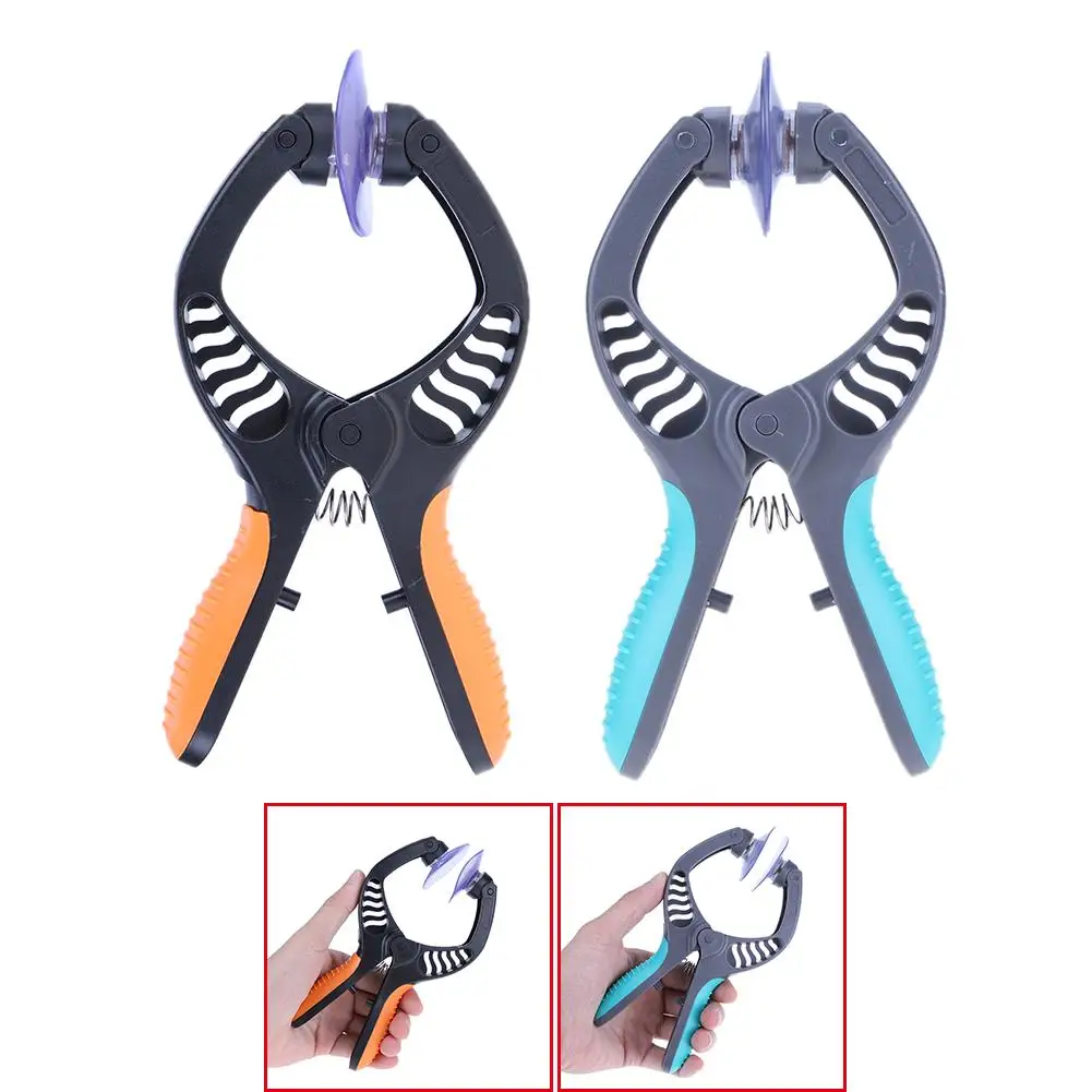 Mobile Phone LCD Screen Suction Cup Openning Tools Double Separation Clamp Sucker Plier Repair Tools for  iPad iPhone