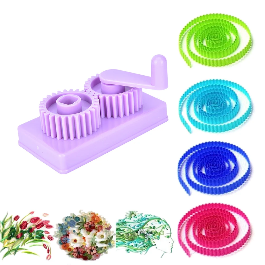 NEW Plastic Paper Quilling Crimper Machine Crimping paper Craft Quilled DIY Art Tool Papercraft Scrapbooking Stamping Wholesale