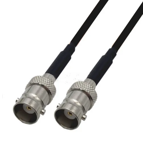 LMR240 Cable Kabel BNC Female to BNC Female Connector LMR-240 50-4 Low Loss coaxial Pigtail Jumpe Cable1m2m3m5m