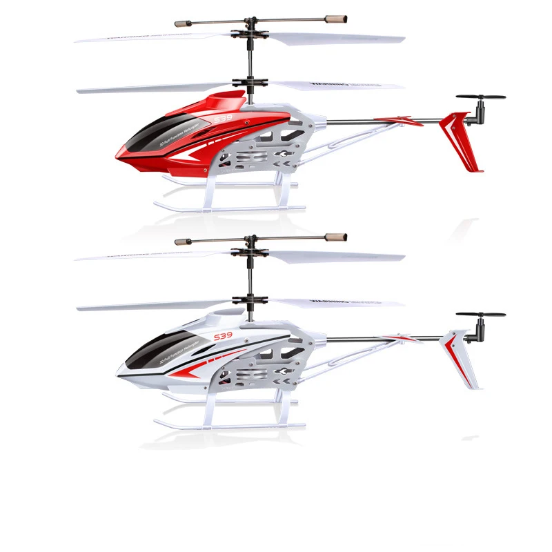 High Quality SYMA S39 Radio Gyroscope Remote Control Helicopter Drop Resistant 2.4G Alloy 3.5 Channel Children Drone Toy Gift