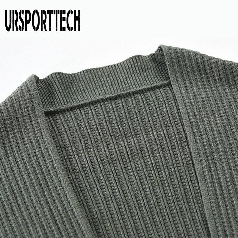 Spring Autumn Cardigan Sweater Men Thick Slim Fit Sweater Coat Jumpers Knitwear High Quality Korean Style Casual Mens Sweaters