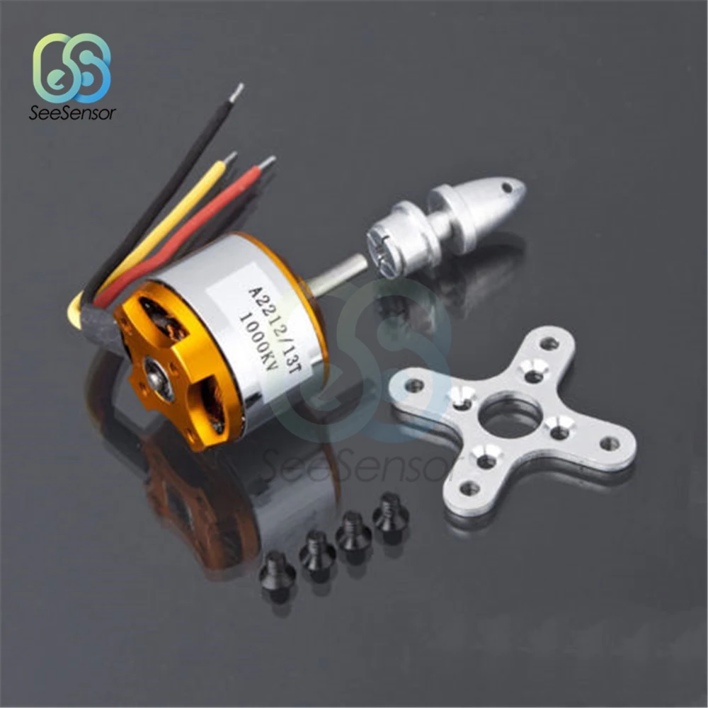 A2212 930KV 1000KV 1400KV 2200KV 2700K Brushless Motor For RC Aircraft Plane Multi-copter Brushless Outrunner Motor