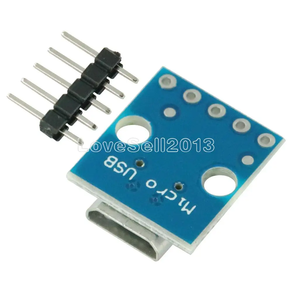 2Pcs CJMCU Micro USB Board Power Adapter 5V Breakout Switch Interface Module For Arduino