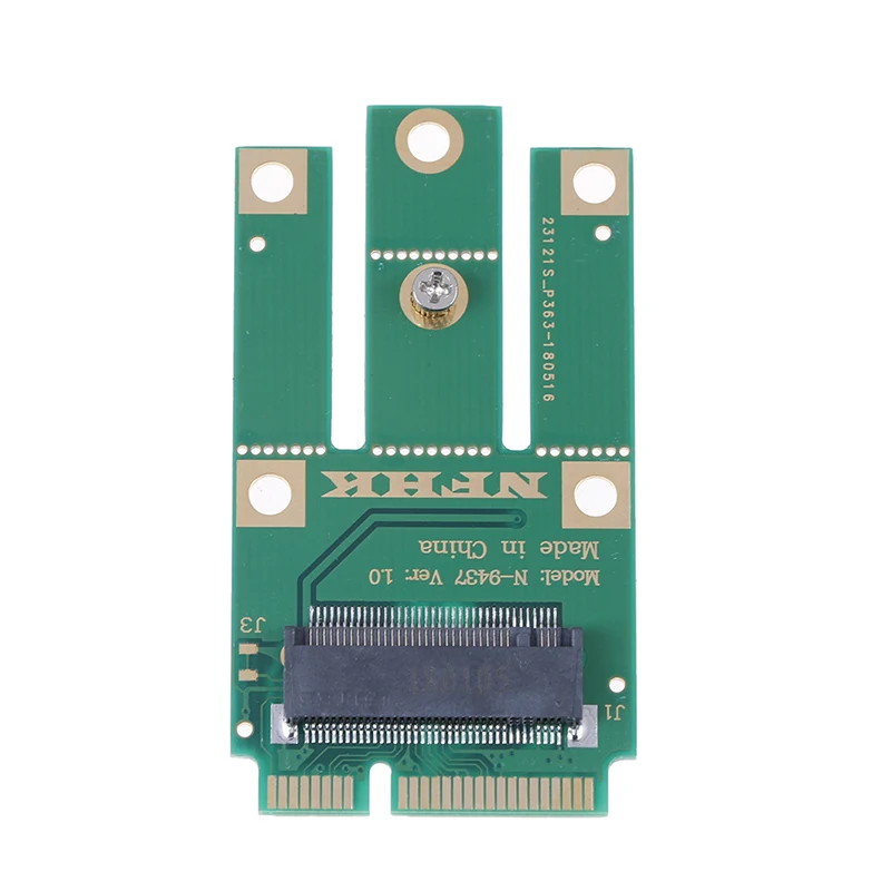 A + e und schlüssel zu schlüssel m.2 ngff drahtlose modul für mini pcie, adapter für wifi bluetooth drahtlose karte NGFF 9260 8265 AX210 7260