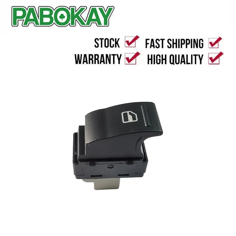 Car Electric Passenger Window Switch For VW Transporter T5 2005-2009 T6 2009-2014 7E0959855