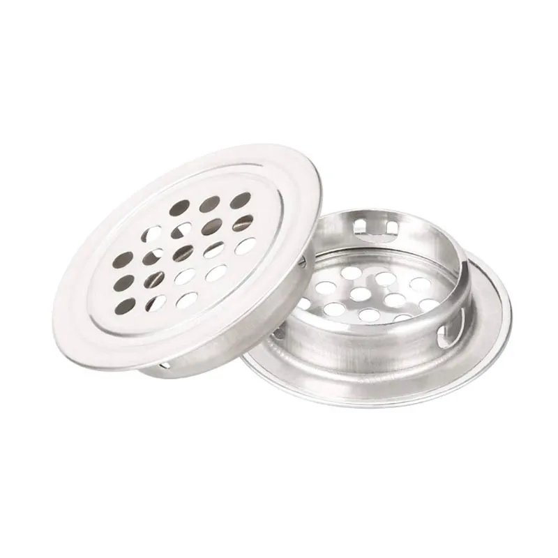 Air Vent, 19mm  25mm 29mm 35mm 53mm Bottom Dia, 304 Stainless Steel, Round Shaped Mesh Hole Louver 50pcs