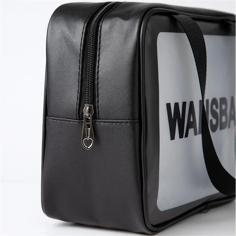 Makeup Bag INS Large-Capacity Portable Travel Wash Bag Transparent Waterproof Skin Care Storage Box Large Cosmetic Organizer