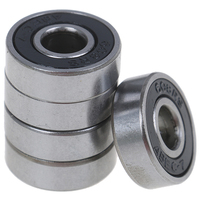 5Pcs 8x22x7mm  Skateboard Roller Sealed Ball Bearings bearing 608 rs rollers on bearings scooter Wheel bearing