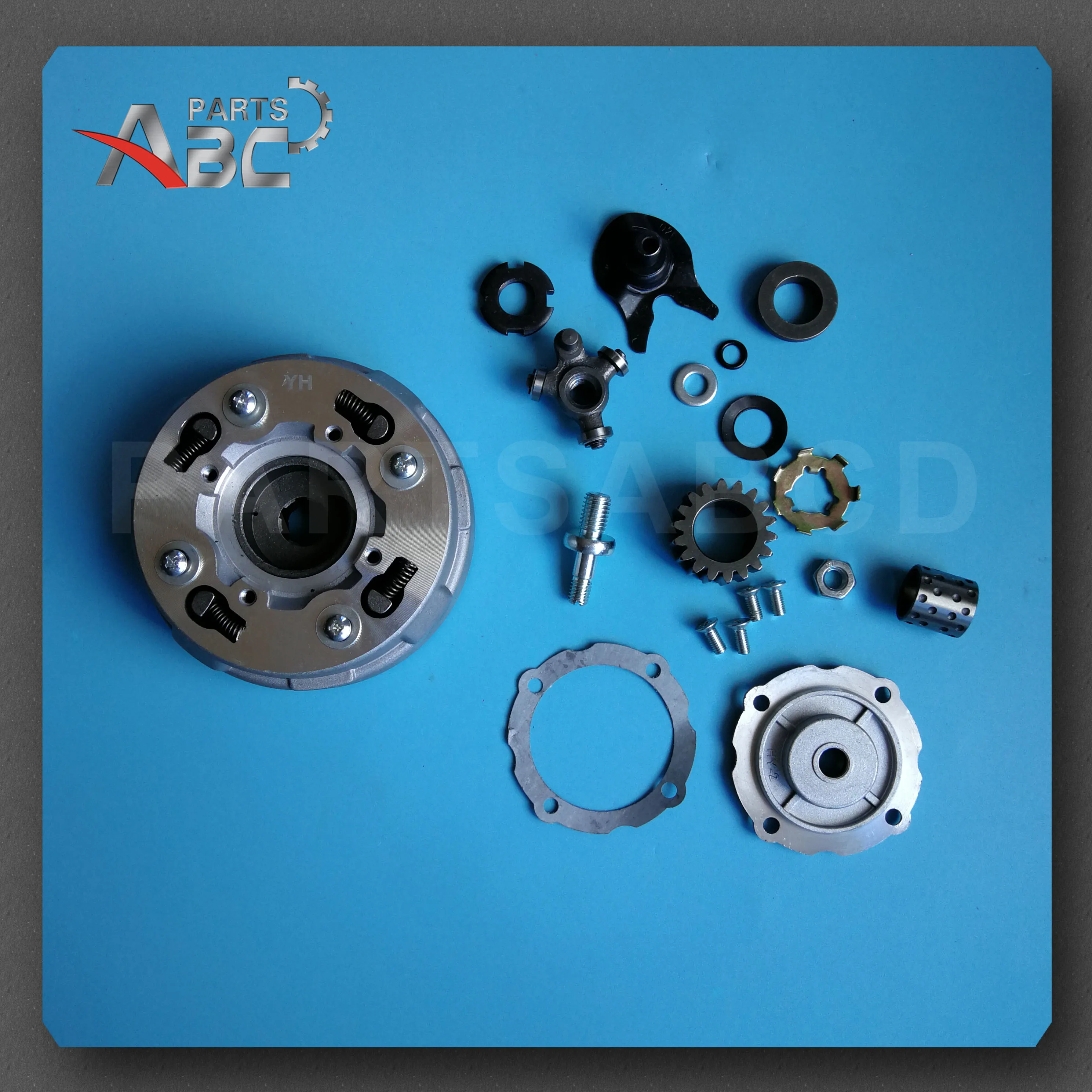 18T 18 Teeth Clutch With small parts CLUTCH ASSEMBLY SEMI AUTOMATIC FOR 70cc 110cc 125cc