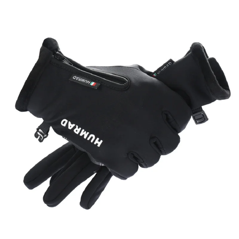 Men’s Women’s Gloves Waterproof Touchscreen Winter Warm Moutainbike Plus Velvet Glove for Bike Cycling Motorcycl Ski etc