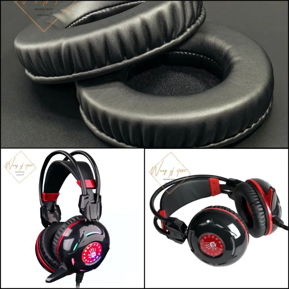 Soft Leather Ear Pads Foam Cushion EarMuff For A4Tech Bloody G300 Headphone Perfect Quality, Not Cheap Version