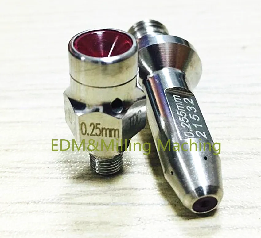 2PC/Set CNC Wire EDM F112 F113 Ruby Diamond Wire Guide 0.105-0.305mm A290-8092-X702/X704/X705/X706/707 For FANUC Machine Service