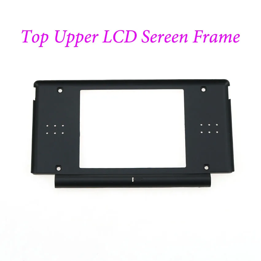 cltgxdd Black Plastic Top Upper / Lower LCD Screen Frame For N D S L Game DS Lite Console Display Screen Housing Shell Replaceme