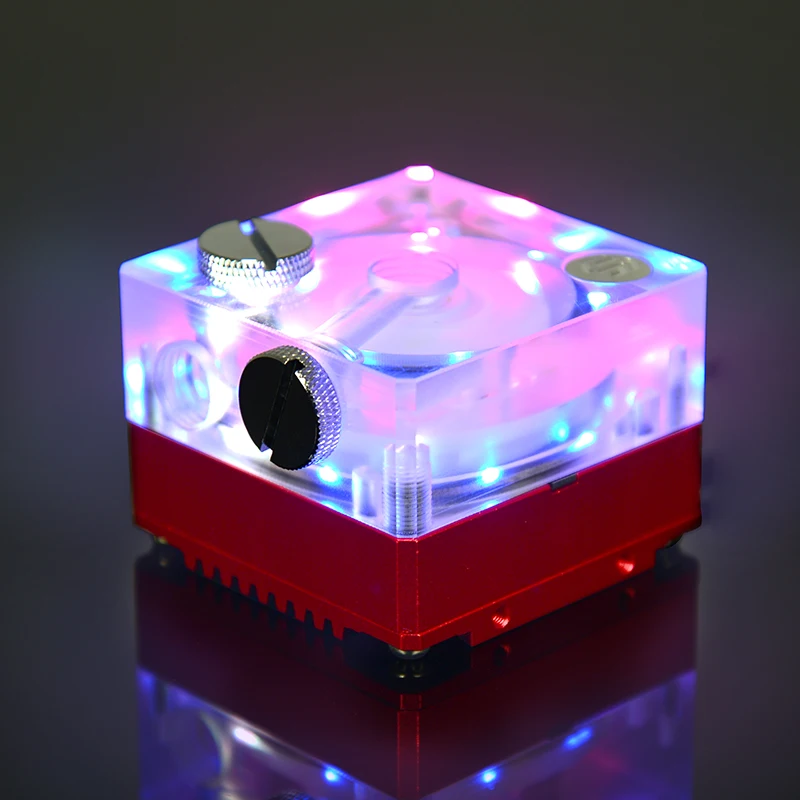 Socooler P67B Armor Version Silent WaterCooling Pump RGB Light Magic Color Light PWM Speed Regulation DIY Computer Cooler System