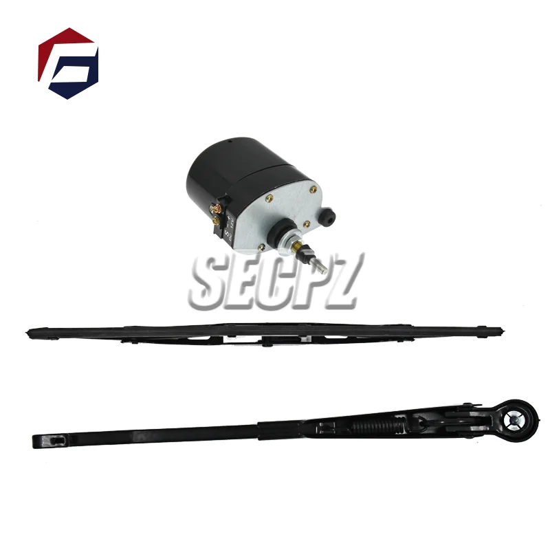 12V Universal Windscreen Wiper Motor with Arm and Blade for Fishing-Boat Caravan 01287358 7731000001 0390506510