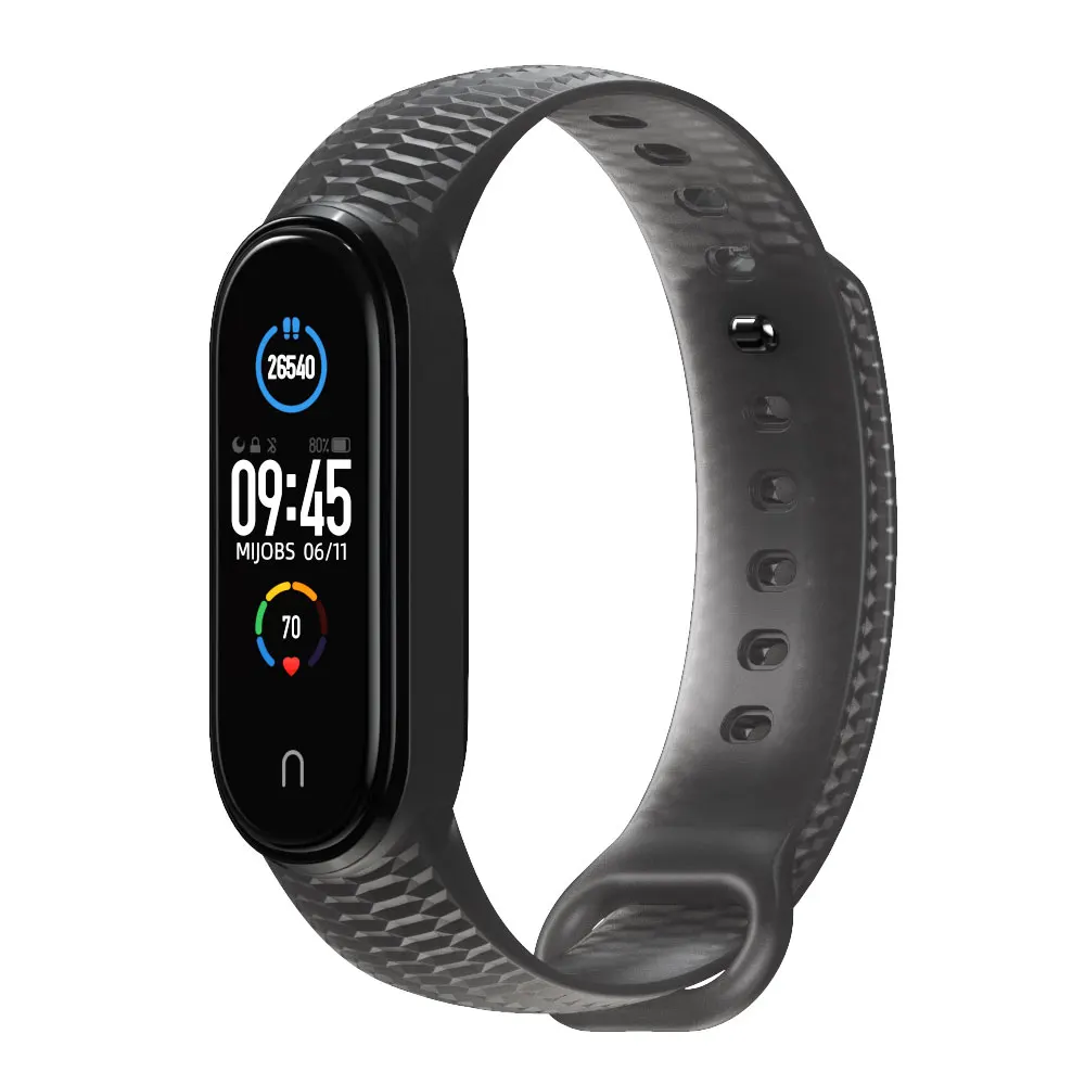 Браслет для Mi Band 5, 4, 3, браслет для Xiaomi Opaska My Band 5, силиконовый ремешок для Xiaomi Miband 4, ремешок для Xiaomi Mi Band 3