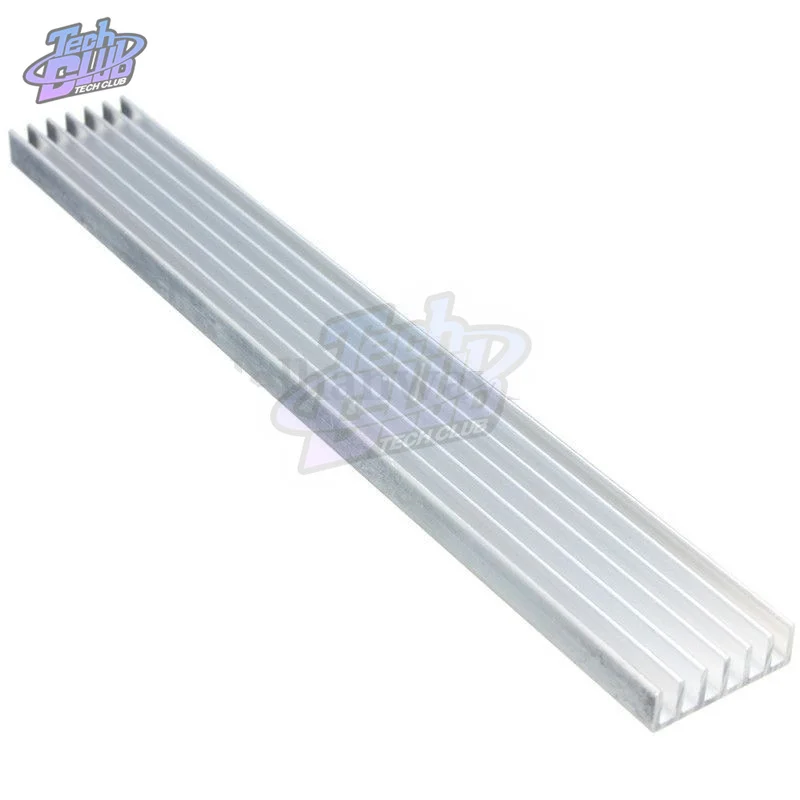 5pcs/lot 150x20x6 MM 3 x 1W LEDs Heatsink Aluminum Heat Sink Radiator for IC Cooling Electronic Chipset Heat Dissipation
