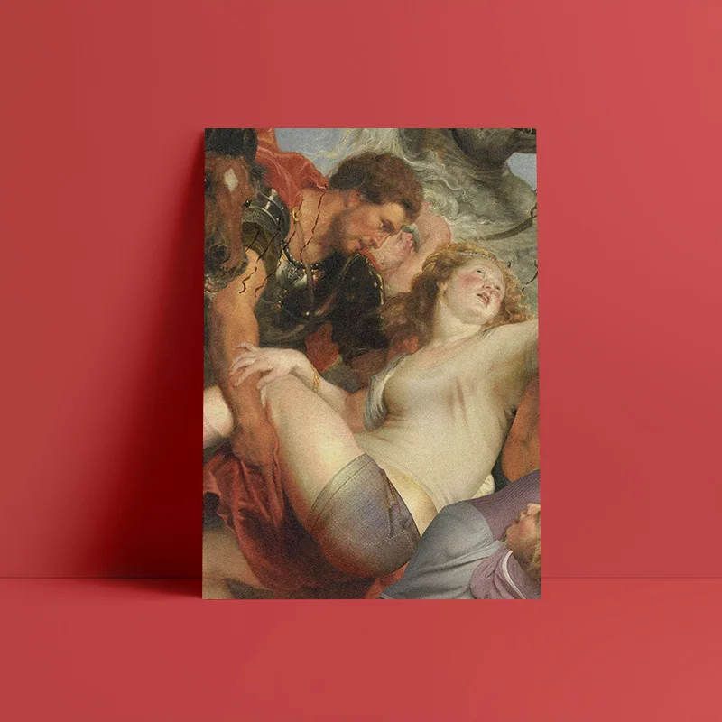 Baroque Renaissance Classical art Painting wall Art Canvas for Living room home bedroom study dorm decoration prints