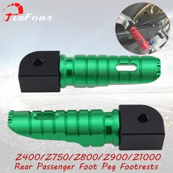 Fit For Z H2 Z300 Z400 Z750 Z800 Z900 Z900RS Cafe Z1000 Z750R Footrests Footpegs Foot Rests Pegs Rear Pedals Set Parts