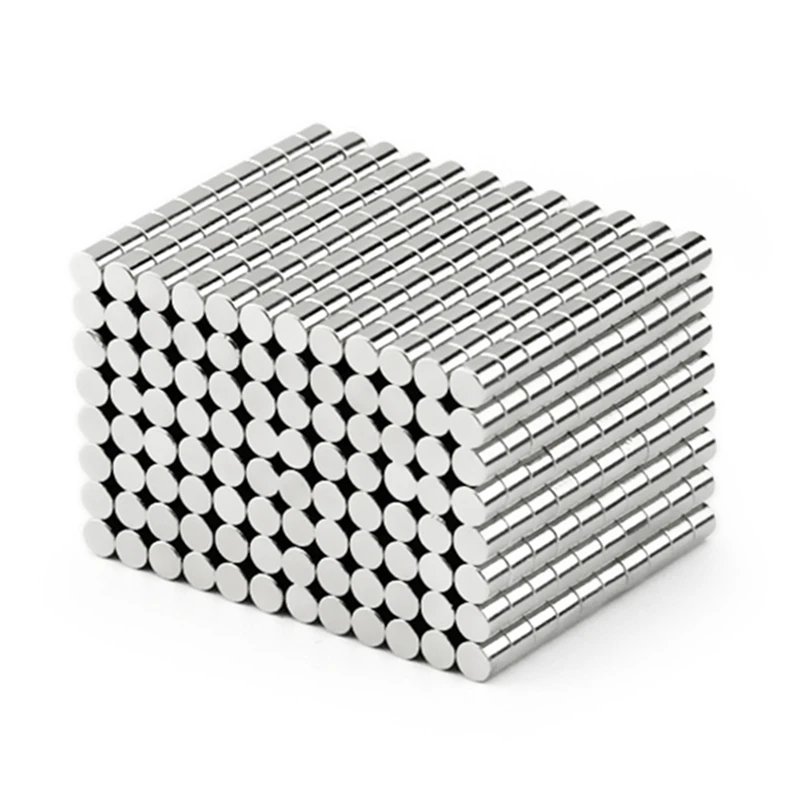 Retail Wholesale 10000pcs 3mm x 3mm Disc Rare Earth Neodymium Super Strong Magnets N35 Craft Model magnet 3x3mm