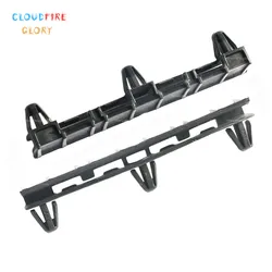 CloudFireGlory 51118402313 2Pcs Frontschürze Unterstützung Abdeckung Kappe Guide Unterstützung Halterung Für BMW E3 X5 2000 2001 2002 2003 2004